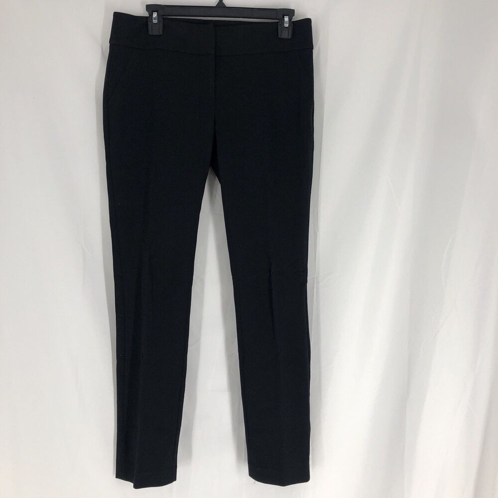 Vince Camuto Womens 4 Black Dress Pants Slim Straight Career